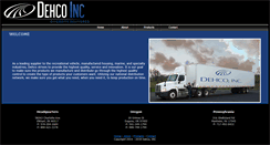 Desktop Screenshot of dehco.com